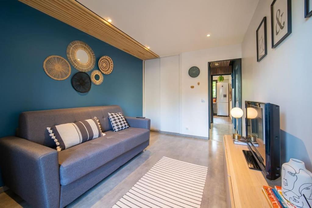 Air-Conditioned Apartment With Private Parking Marseilles Exterior foto